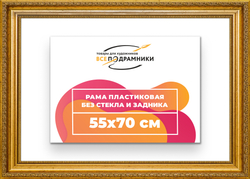 Рама 55x70 для картин и фотографий
