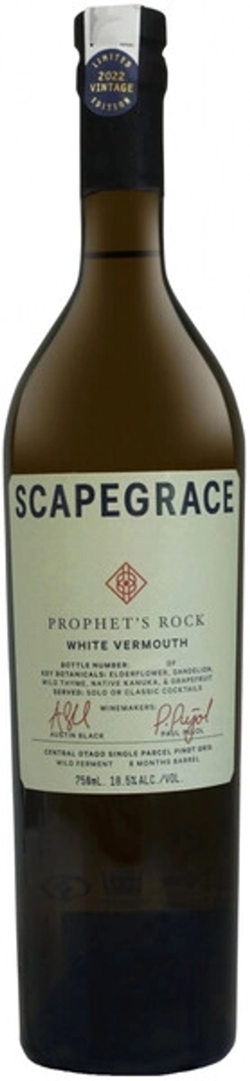 Вермут Scapegrace White, 0.75 л