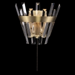 Citilux Вестерос CL307313 Бра хрустальное с выключателем Бронза