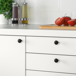 IKEA VINNÄSET  (ИКЕА ВИННЭСЕТ)  -  Ручка-кнопка - коричневый 37 мм