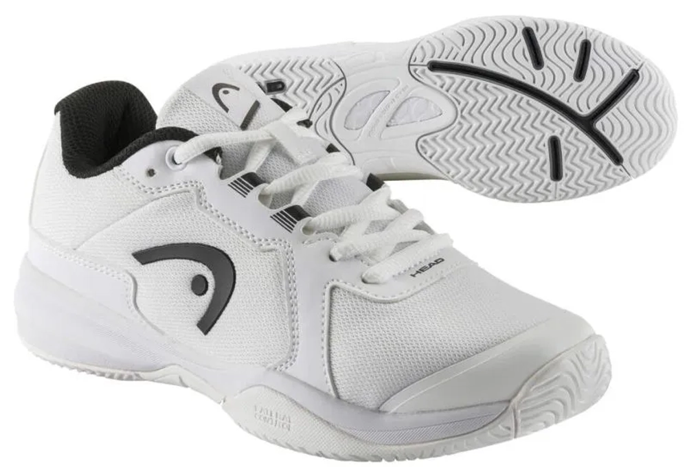 Детские теннисные кроссовки Head Sprint 3.5 - white/black