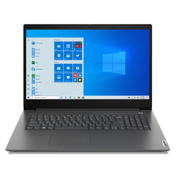 Ноутбук Lenovo V17-IIL 17.3" FHD (1920x1080) IPS 300N, I5-1035G1 1.0G, 2x4GB DDR4 2666, 256GB SSD M.2, Intel UHD, WiFi, BT, FPR, 0.3MP Cam, 42Wh, 65W Round Tip, Win 10P64 ENG, 1Y, 2.2 kg (82GX0000MH)
