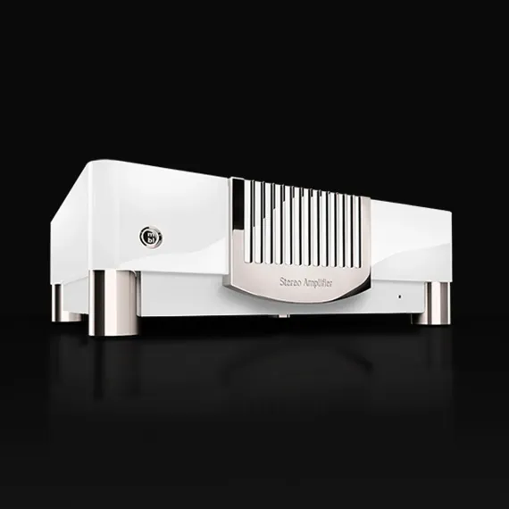MBL N21 Stereo Power Amplifier Piano White Palinux