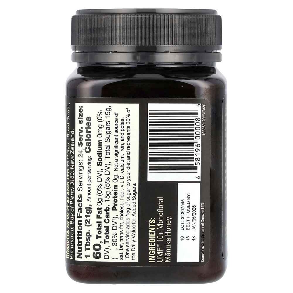 Comvita, мед манука, UMF™ 10+, MGO 263+, 500 г (17,6 унции)
