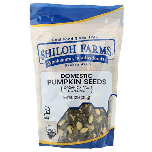 Shiloh Farms, органические семена тыквы, 340 г (12 унций)