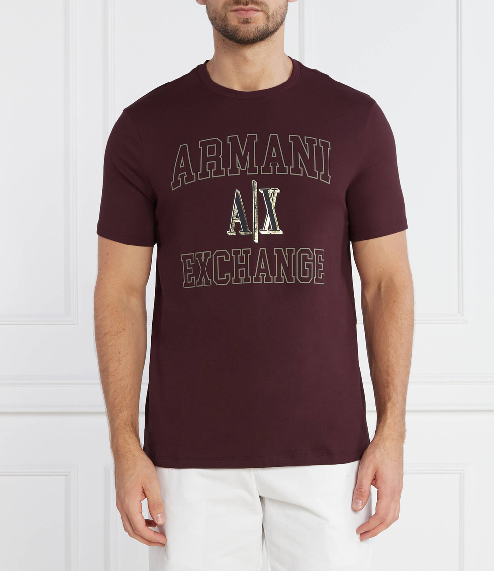 Футболка Armani Exchange - бордовый(6RZTJP ZJDHZ)