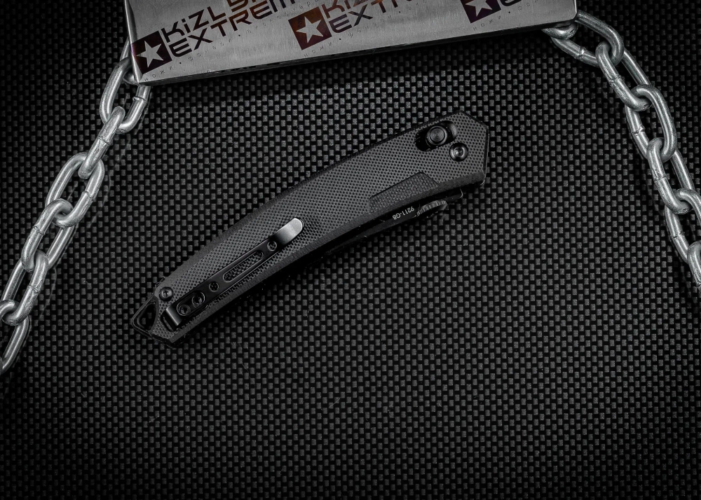 Складной нож SRM 9211-GB Satin сталь 8Cr13MOV рукоять Black G10