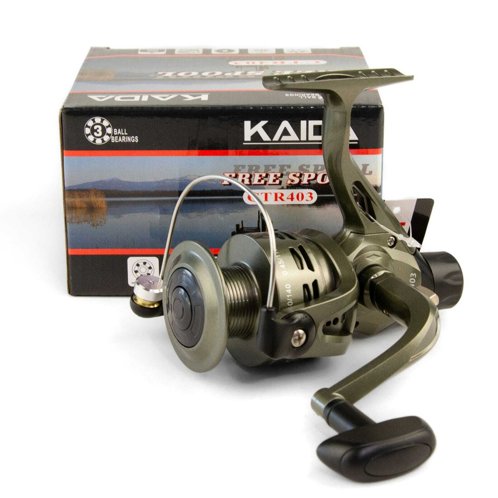 Безынерционная катушка 4000 Kaida CTR 403 (3BB, пласт. шпуля)