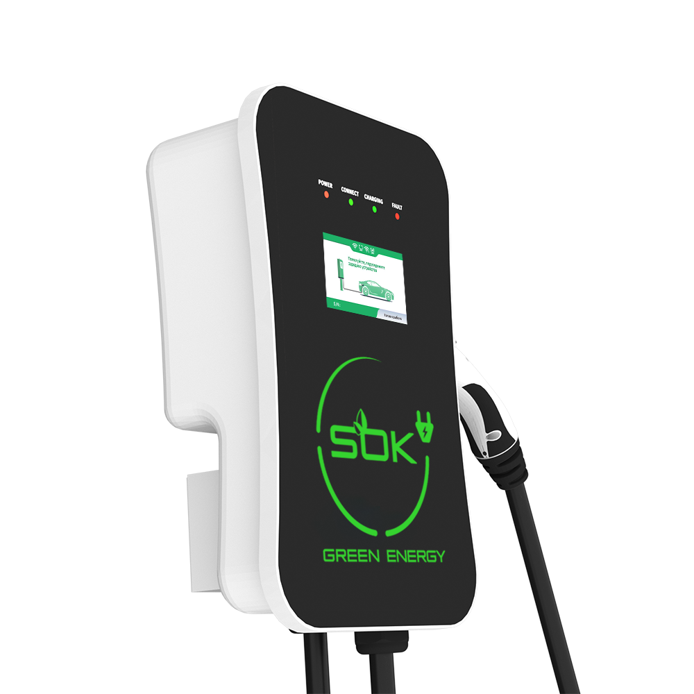Зарядная станция S'OK Green Energy M3W Series Wallbox EV Charger, 3 фазы, 11 кВт, 16a/380v (SM3W31116542-5) - 5