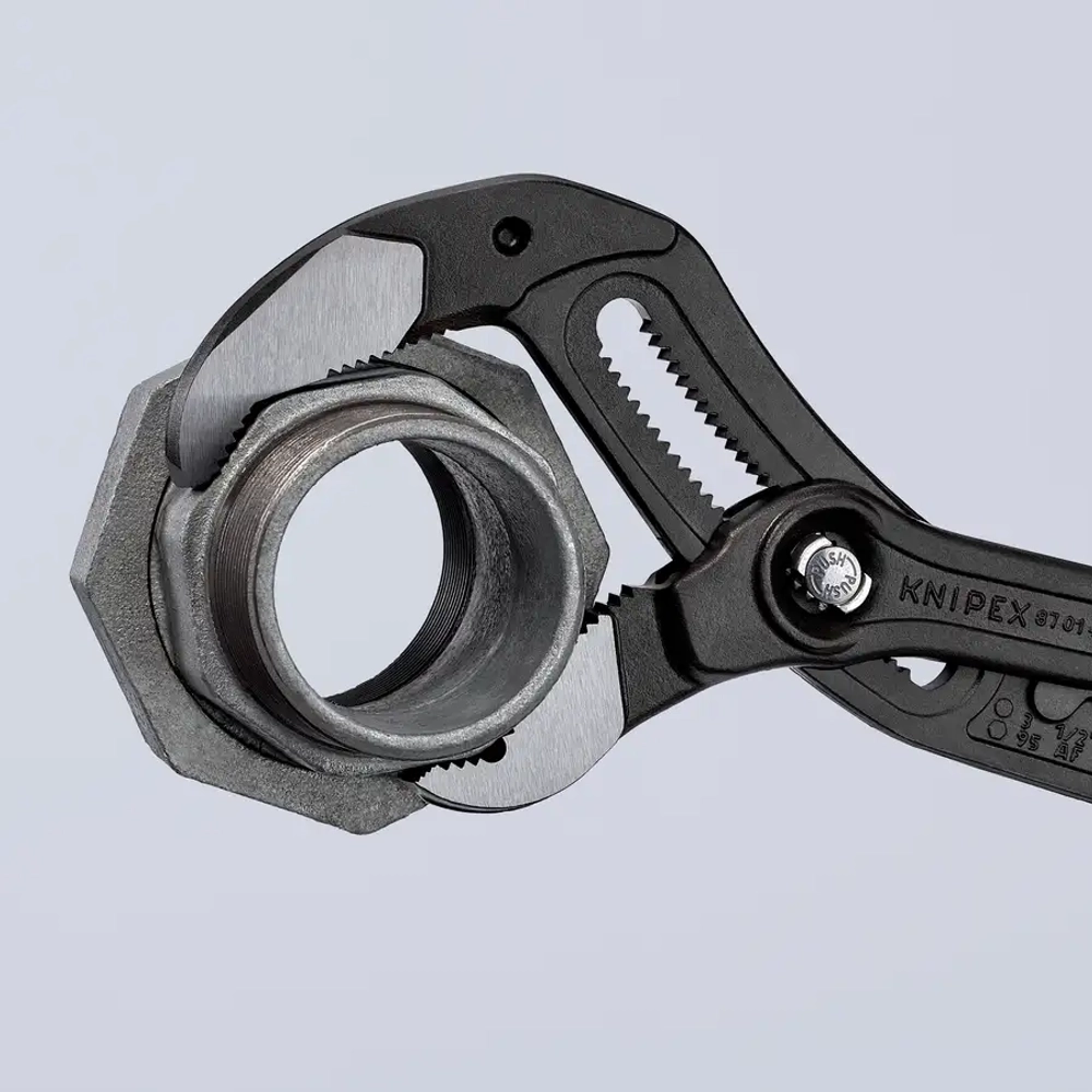 Клещи трубные Cobra® XL/XXL черненая 400 мм Knipex 87 01 400