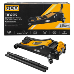 Домкрат подкатной гидравлический 2.5т (h min 75мм, h max 505мм) JCB JCB-TH32515