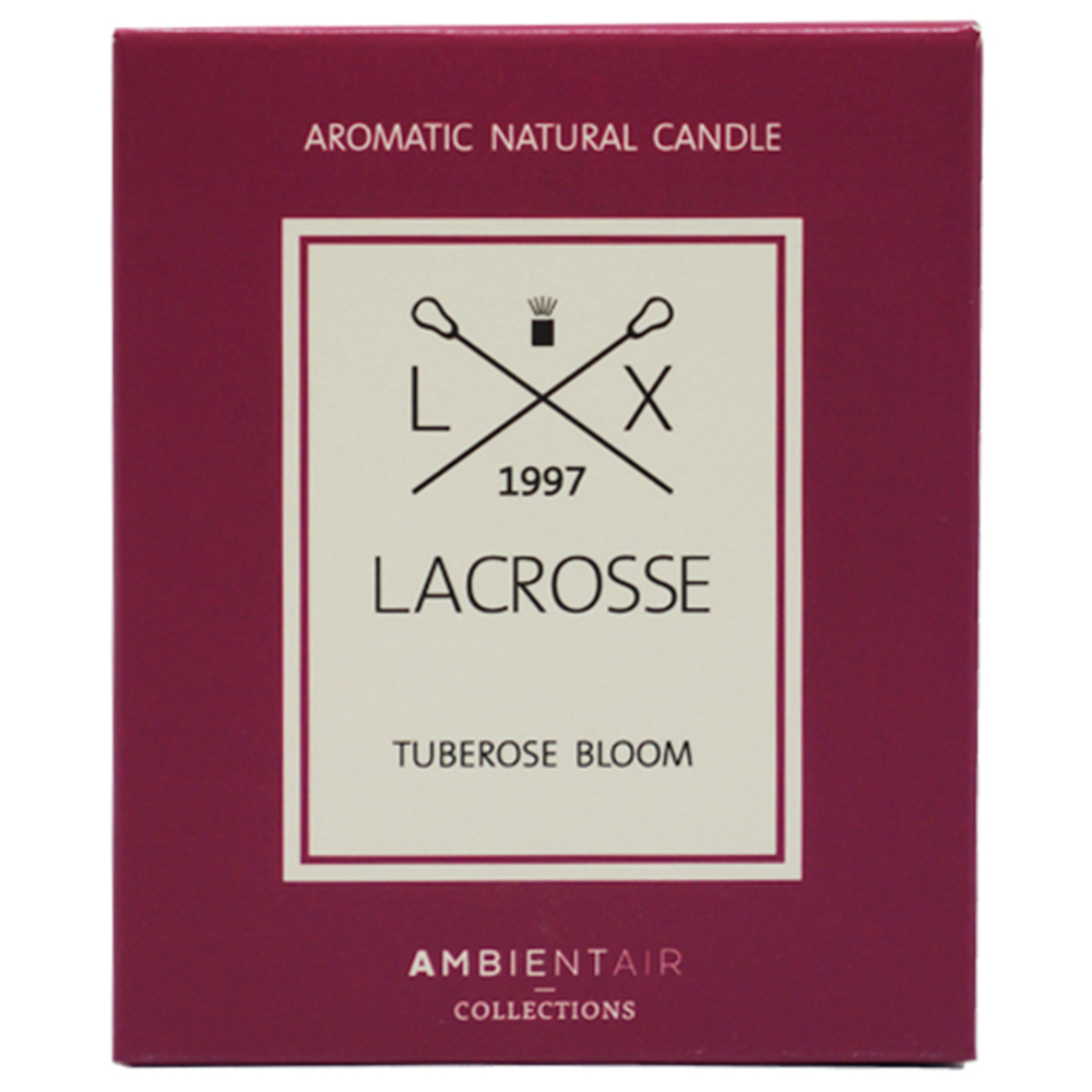 Свеча ароматическая Ambientair Lacrosse Тубероза 40ч