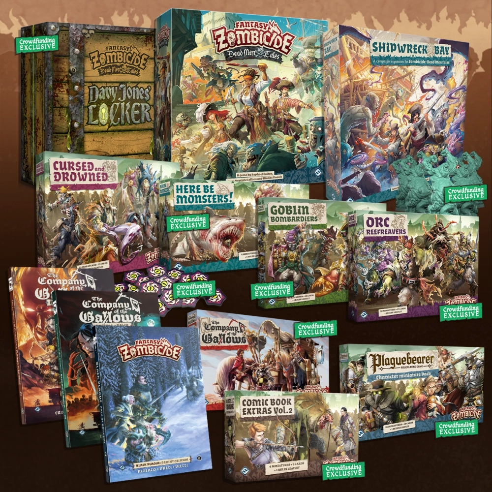 Zombicide: Dead Men Tales - настольная игра