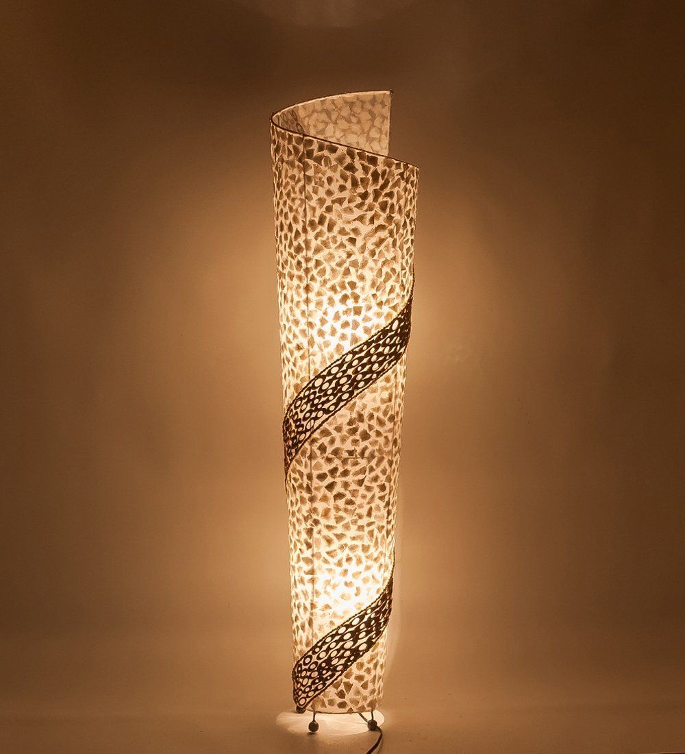 Decor and Gift 34-029 Светильник из перламутра «Спираль» 120см