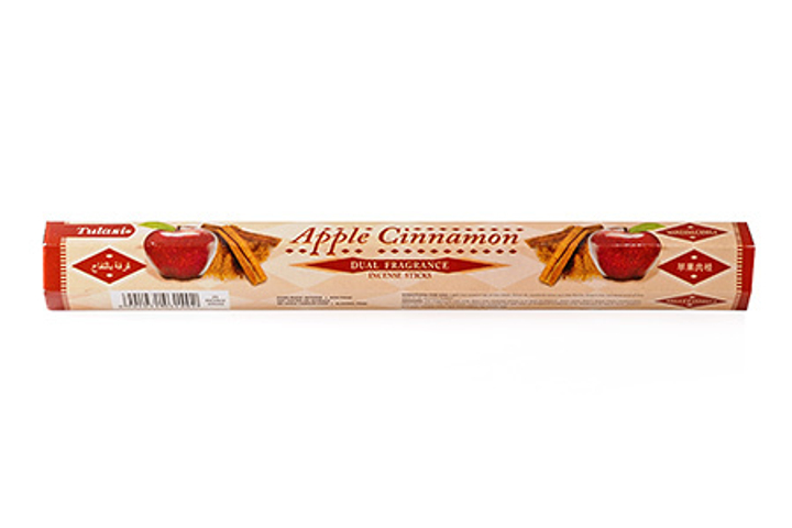 Tulasi Apple Cinnamon шестигранник Благовоние Яблоко Корица