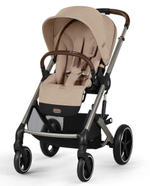 Коляска Cybex Balios S Lux TPE complete Cloud T Cozy Beige Plus 3 в 1 Almond Beige с дождевиками