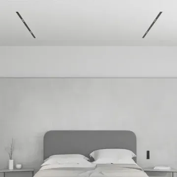 Комплект трековой системы 2м для натяжных потолков SET SMART ZigBee 04 чёрный Smart One Denkirs