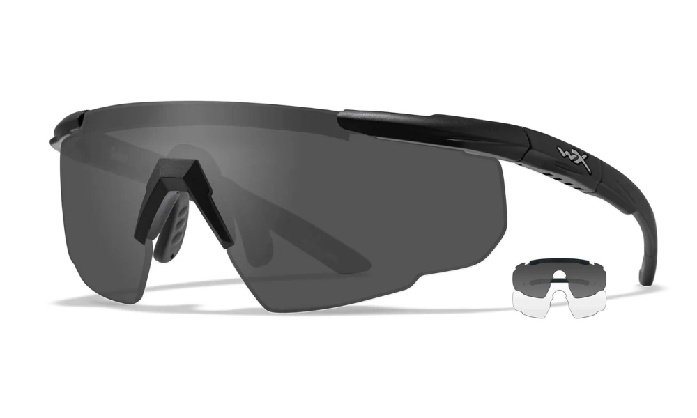 Очки 317 Wiley X Saber Advanced (Frame: Matte Black, Lens: Clear + Grey)