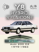 Щетки стеклоочистителя HUOYE Y8 525/525 мм на Audi 200 | Hook/J-Hook