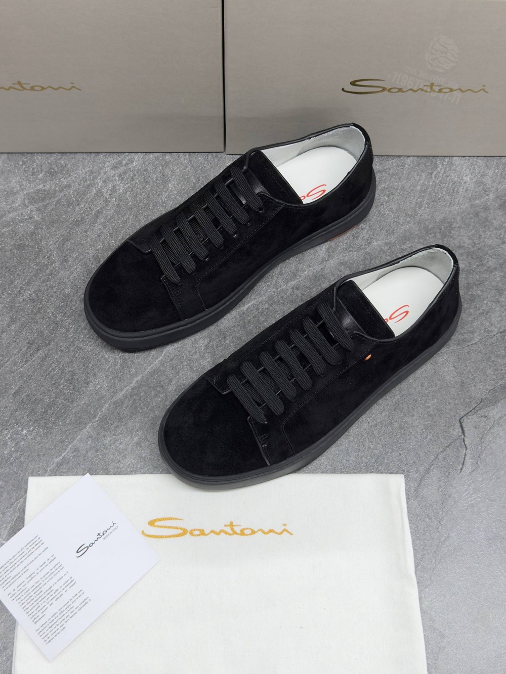 Кроссовки Santoni Cleanic
