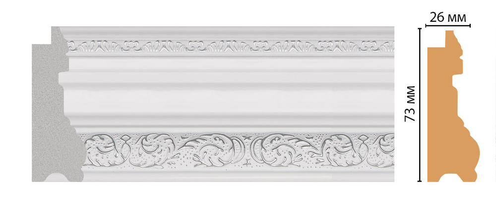 Багет Decomaster FM29-4 73*26*2850мм
