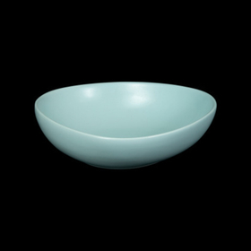 САЛАТНИК фигурный 9''х8" 230х220мм, бирюзовый "Cuong Phat Acquamarina"