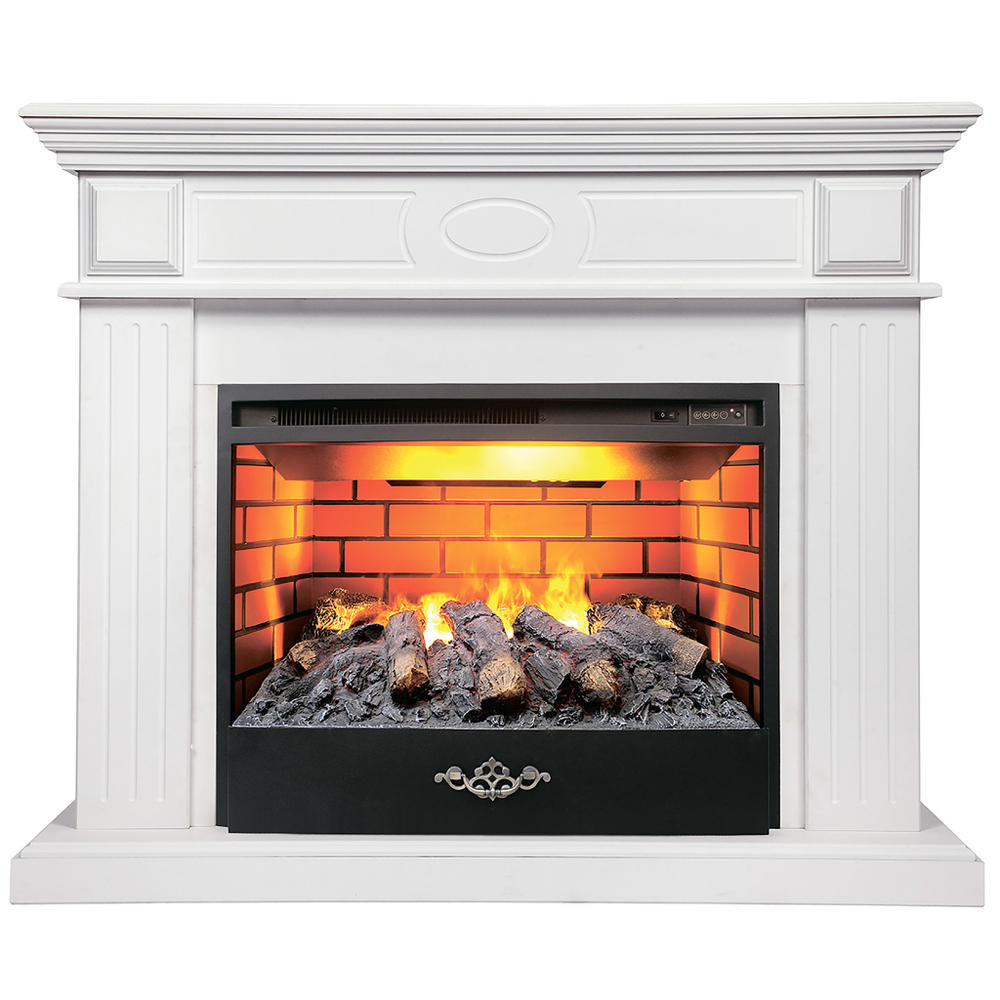 Каминокомплект Real Flame Leda 24/25,5 WT с очагом 3D Firestar 25,5