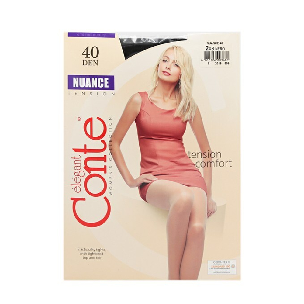 Колготки Nuance 40  Conte (nero черный 2)