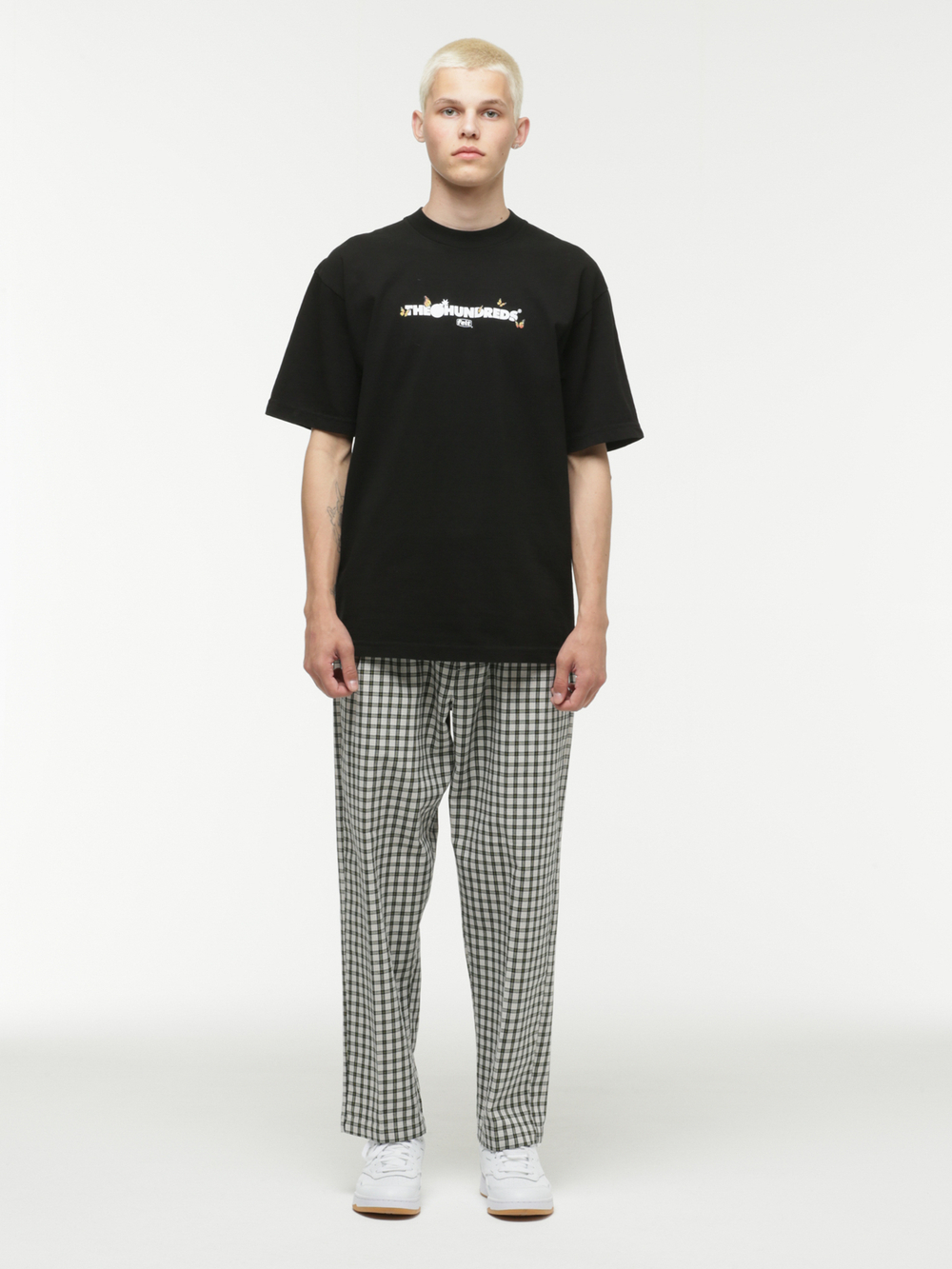 Мужские Брюки Fubar Pleated Plaid
