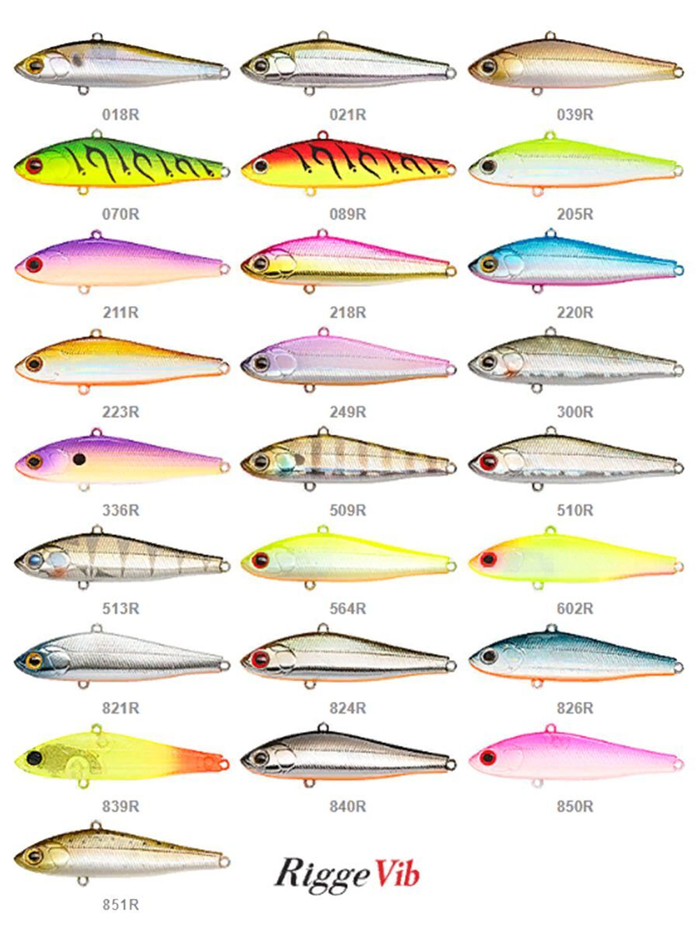 Воблер для рыбалки ZIPBAITS Rigge Vib 63, 63мм, 8.8гр., заглубление 2.0-3.0м., цвет 826RD, тонущий