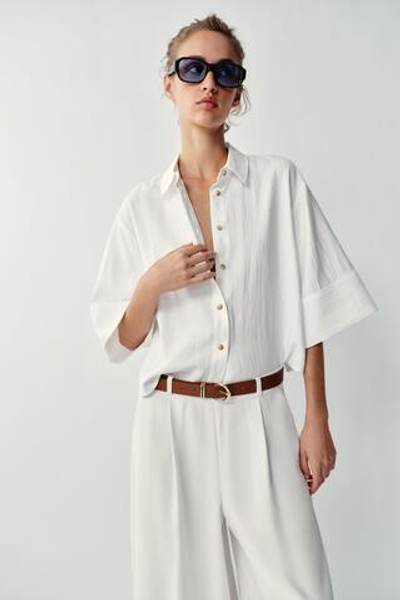 ДЛИННЫЕ ШОРТЫ С РЕМНЕМ — ZARA