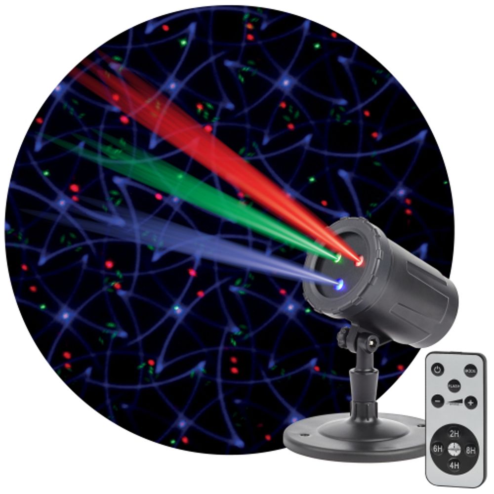 ENIOP-05 ЭРА Проектор Laser Калейдоскоп, IP44, 220В | Проекторы