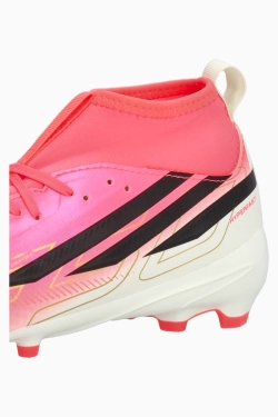 Бутсы adidas F50 League Hyperfast Mid FG Junior - розовый