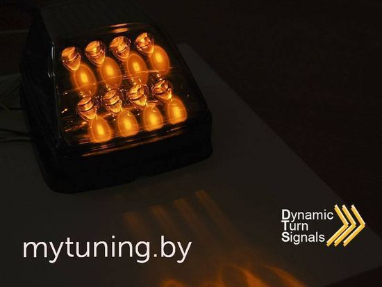 Поворотники LED SEQ CHROME для Mercedes G W463