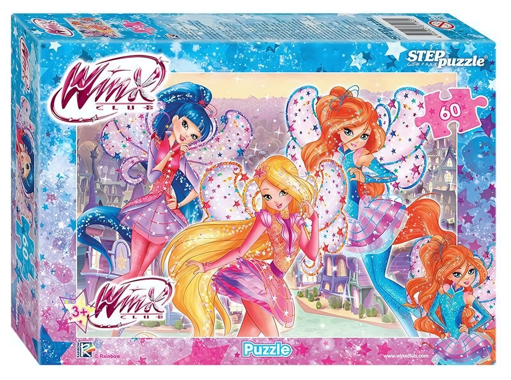 Пазл 60эл. "Winx" (Степ пазл)
