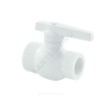 Кран шаровой PP-R комбинированный белый Дн 25х3/4" Ру25 ВР VALFEX 10142534