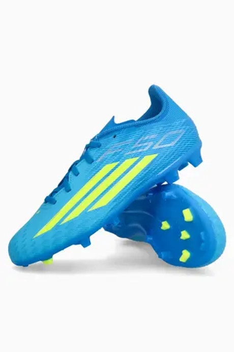 Бутсы adidas F50 League FG/MG Junior - синий