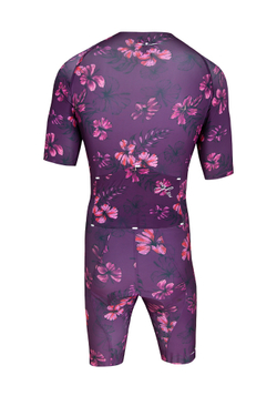 ВЕЛОКОСТЮМ SPEED TT SUIT | HIBISCUS FLORAL CRIMSON