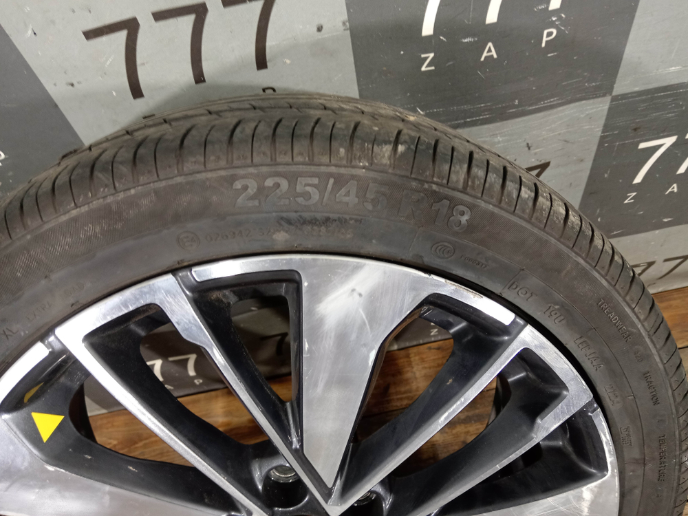 Колесо в сборе 225/45 R18 Changan CS35 Plus 18-нв Б/У Оригинал 3101100BQ10