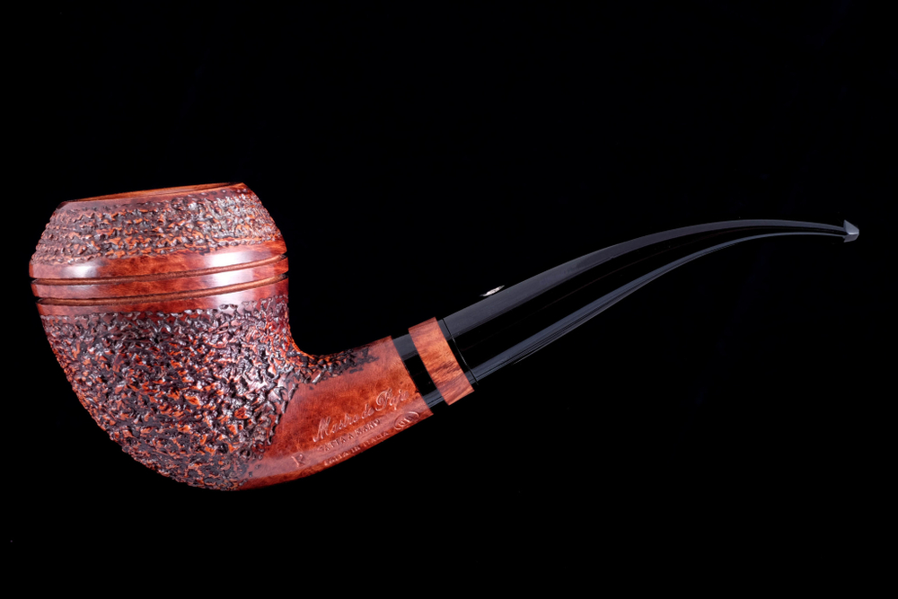 Курительная трубка Mastro De Paja Rustic OB P, M401-1
