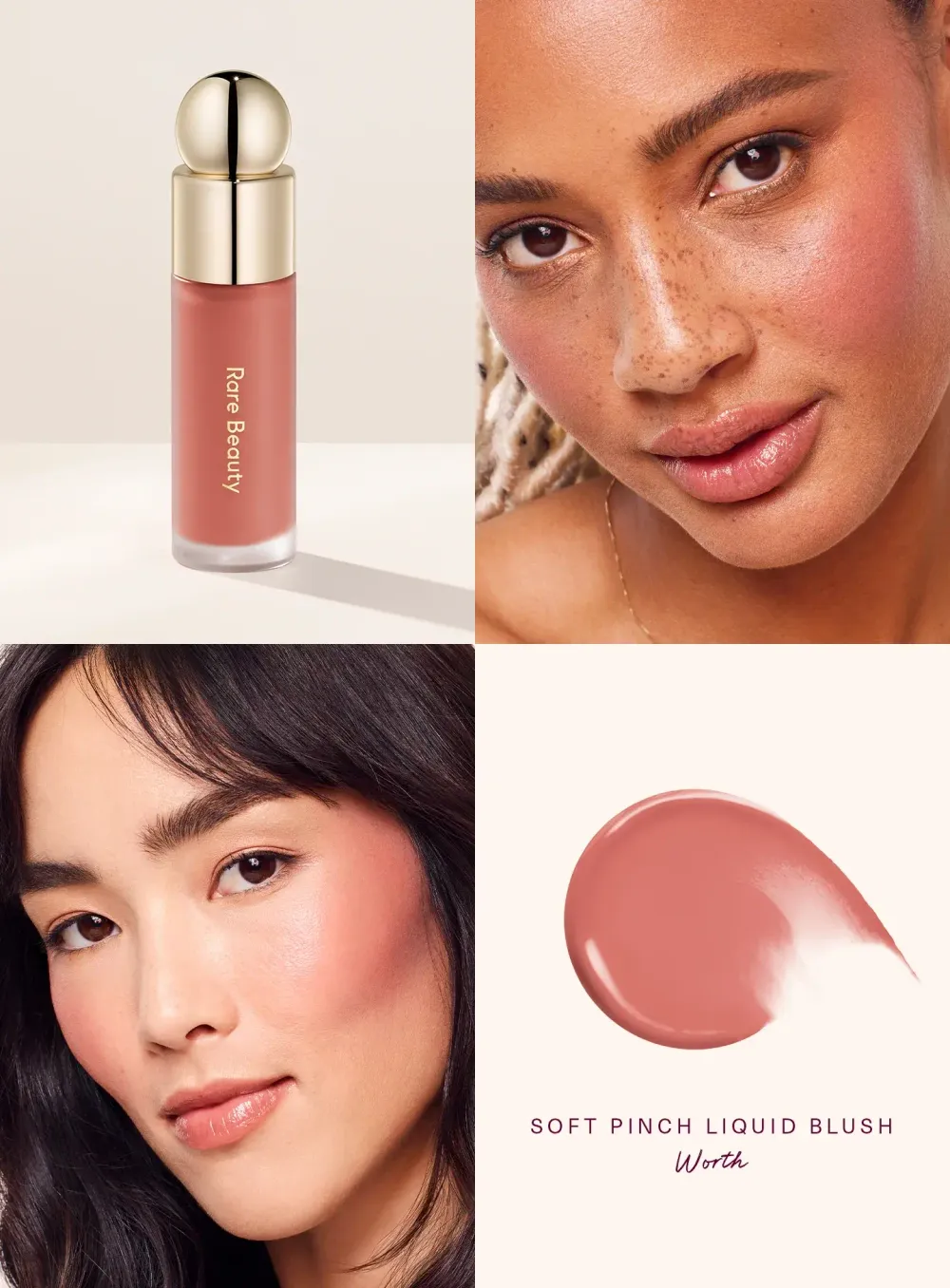 Жидкие румяна Rare Beauty  Soft Pinch Liquid Blush - Worth
