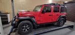Багажник экспедиционный (платформа) алюминиевый 1350x1690 мм для Jeep Wrangler JL 2018+ (с крепежом) РИФ