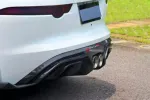 Карбоновый диффузор заднего бампера для Jaguar F-Type 2015-2018 Ягуар