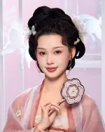 Ручное зеркало Flower Knows Butterfly Cloud Collar Hand Mirror - Lotus Pink