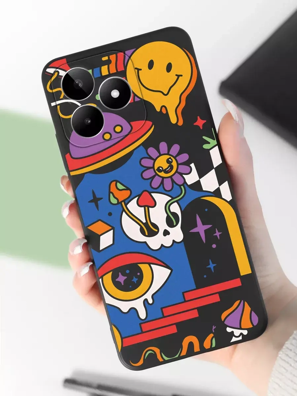 Чехол на Realme С51, Realme C53 с принтом