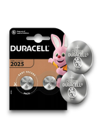 Литиевые батарейки Duracell CR 2025 2шт.