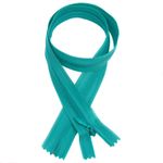 Молния потайная (скрытая) SBS Т3 (3 мм) 1 зам., н/раз., 50 см, S-045, оранжевый темн., уп. 50 шт