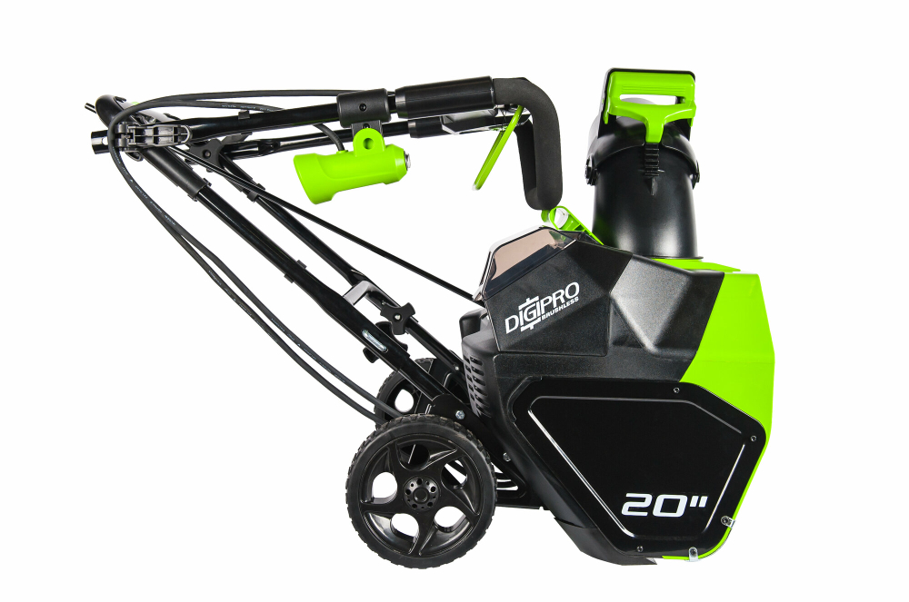 Снегоуборщик GREENWORKS GD40SB 40В,51см,б/щ,1хАКБ 4Ач и ЗУ (2600607)