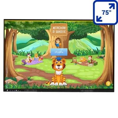Интерактивная панель Игрёнок Wall-touch
