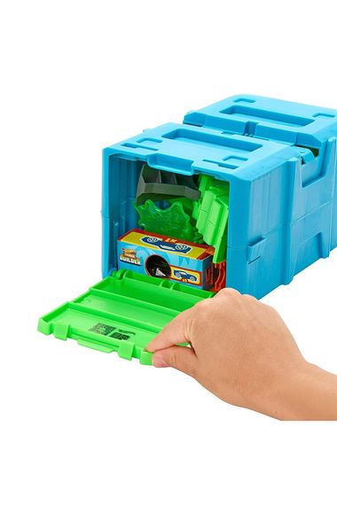 Hot Wheels Track Builder Toxic Super Jump HKX47